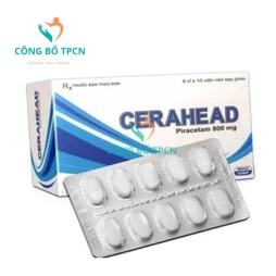 Cerahead 800mg - Thuốc điều trị bệnh tâm thần, rối loạn não hiệu quả